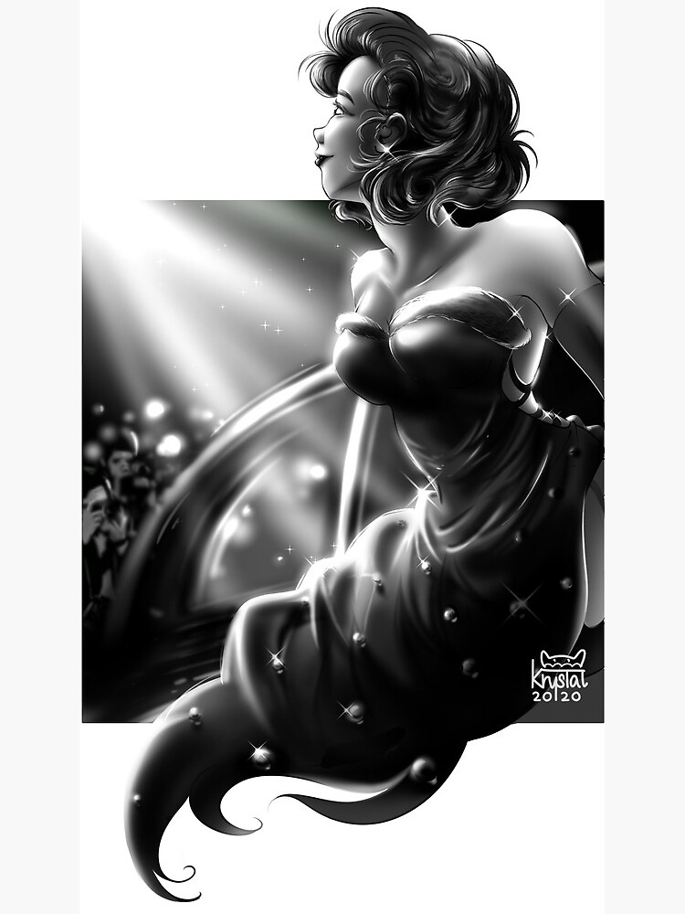 Femme Fatale Art Print For Sale By Krystallay Redbubble