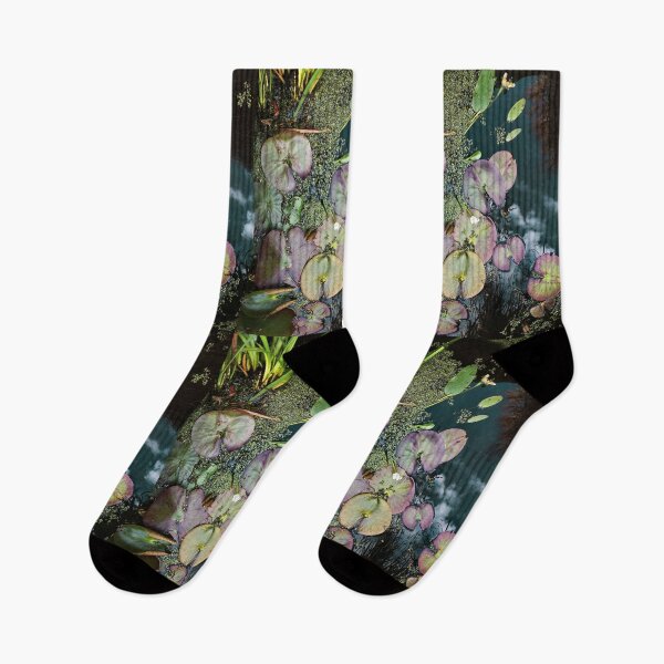 Item preview, Lily Pond, Trentham designed and sold by Roz McQuillan Fine Art & Photography.