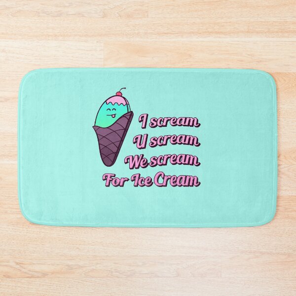Item preview, Cute Ice Cream Scream Kawaii designed and sold by Quantum-Duck.