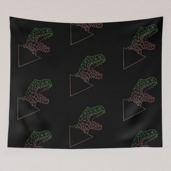 Item preview, Geometric T-rex - Lines version designed and sold by Eisha Nasir.