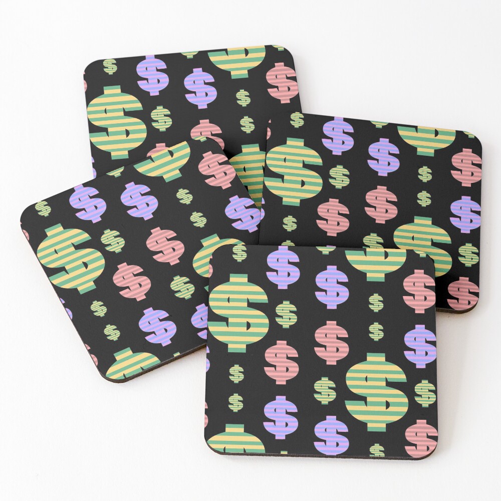 Item preview, Coasters (Set of 4) designed and sold by InputVSOutput.