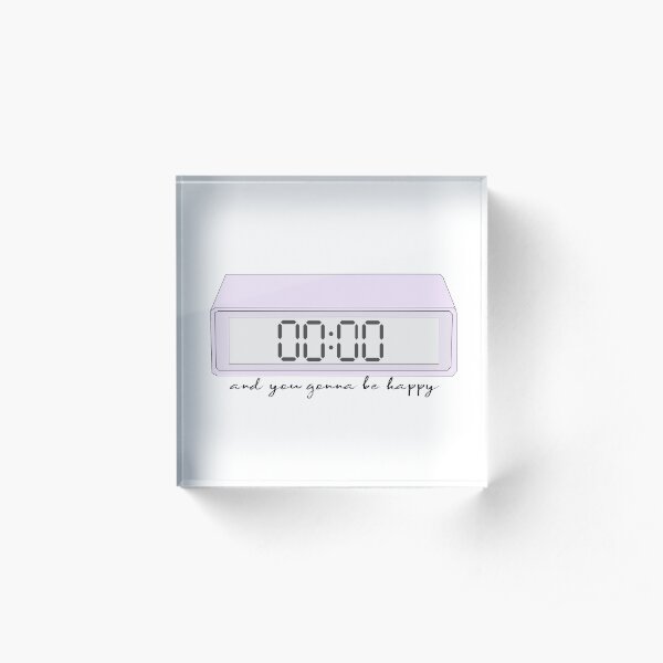 BTS Zero O'clock Acrylic Block