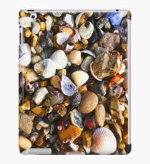 Pebbles & Shells at the Seaside iPad Case/Skin