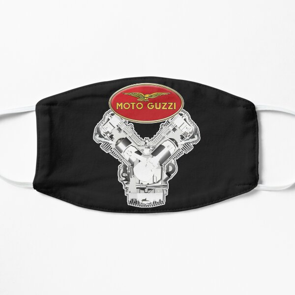 Classic Guzzi Logo and Engine Mask