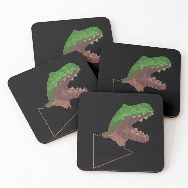 Item preview, Geometric T-rex - Gradient version designed and sold by Eisha Nasir.