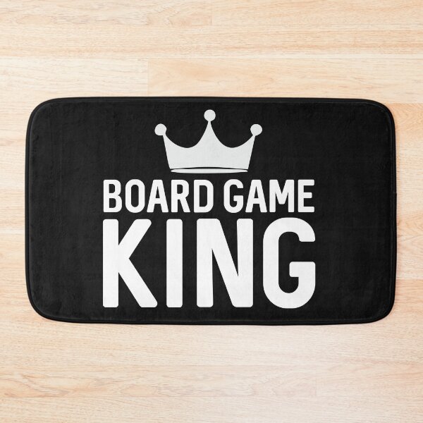 Item preview, Board Game King, tabletop games lover design designed and sold by Blackmode.