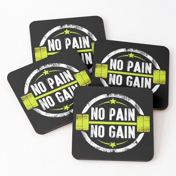 Item preview, No Pain No Gain - Gym Slogan designed and sold by motivationaltee.