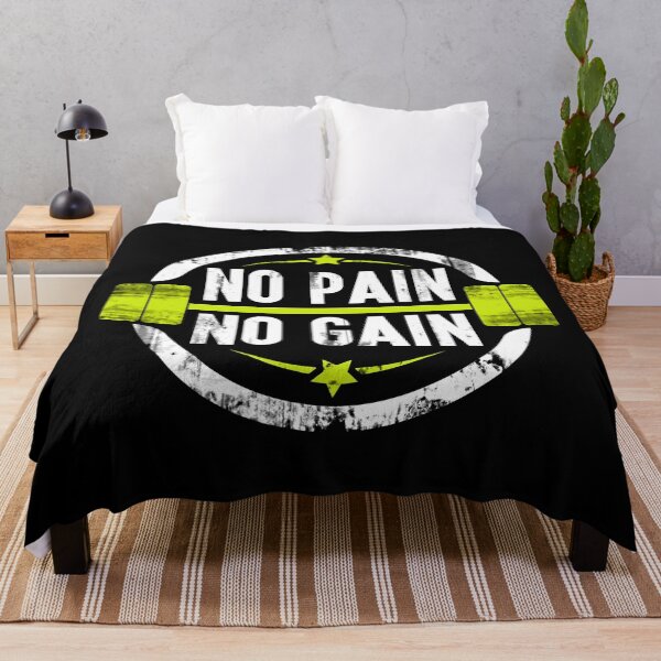 Item preview, No Pain No Gain - Gym Slogan designed and sold by motivationaltee.