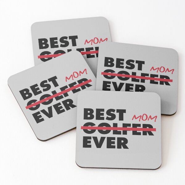 Item preview, BEST GOLFER MOM EVER | FUNNY MOTHERS DAY GIFT IDEAS BLACK designed and sold by pierrelaidesign.