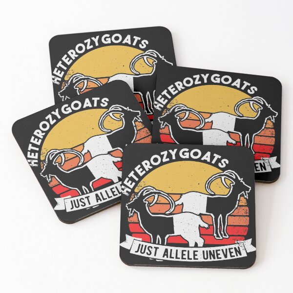 Item preview, Funny Genetics gift | Heterozygoats Just Allele Uneven desig product designed and sold by Lisbob.
