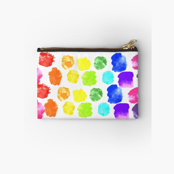 Item preview, Rainbow watercolor dots  designed and sold by Createartforfun.