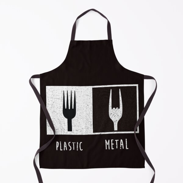 Aperçu de l'œuvre Fourchette en plastique et en métal essentielle créée et vendue par RebeccaRe.