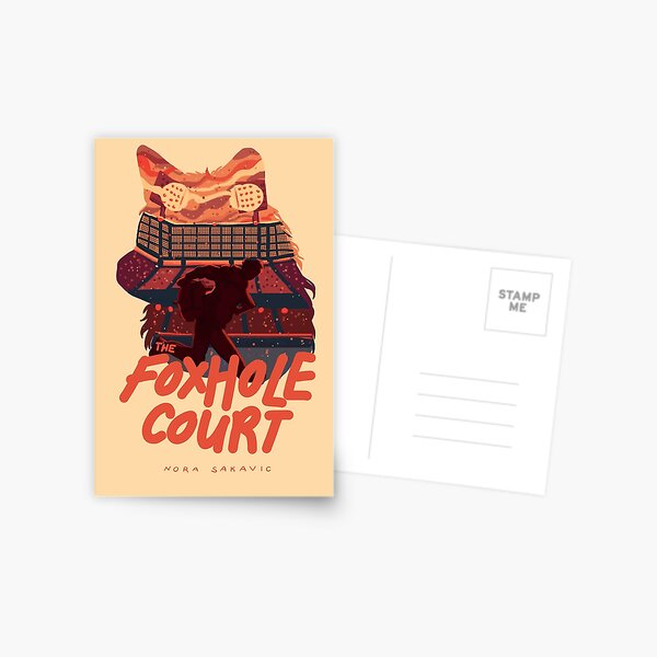 The Foxhole Court Book Cover Postcard