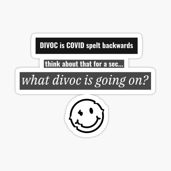 Item preview, DICOV is COVID spelt backwards designed and sold by QM Designing.