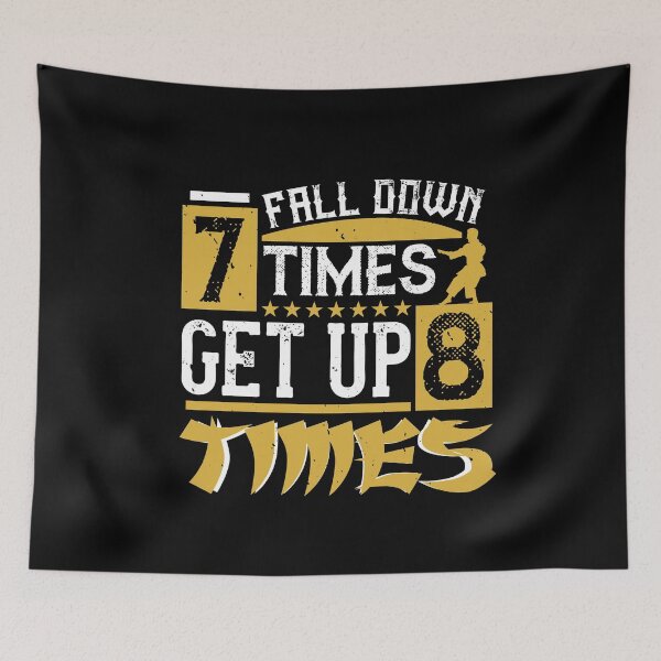 Item preview, Karate | Fall down seven times get up eight times designed and sold by teamph.