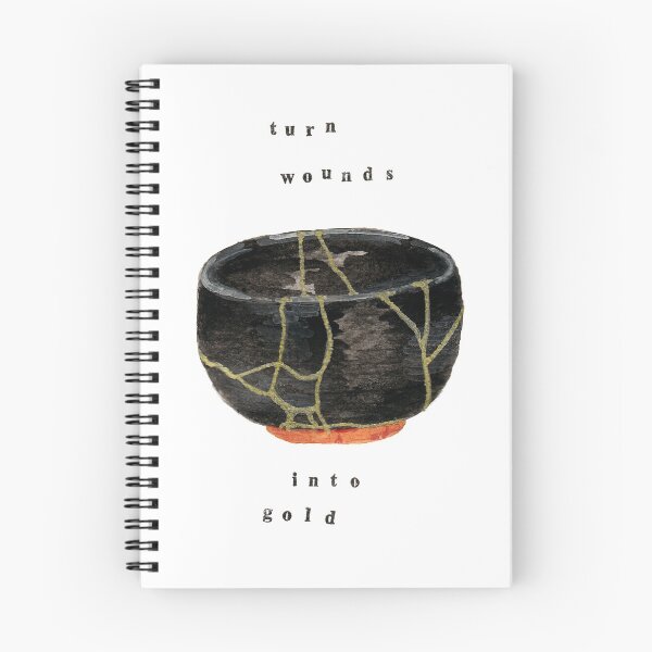 Item preview, Kintsugi Turn Wounds Into Gold designed and sold by bittergodart.