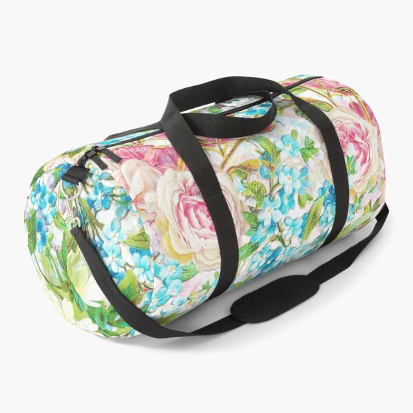 Item preview, Pink Roses and Forget-me-not  Botanical Garden Nightgarden designed and sold by UtArt.