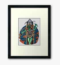 8 Framed Print