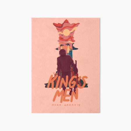 The King’s Men Cover Art Board Print