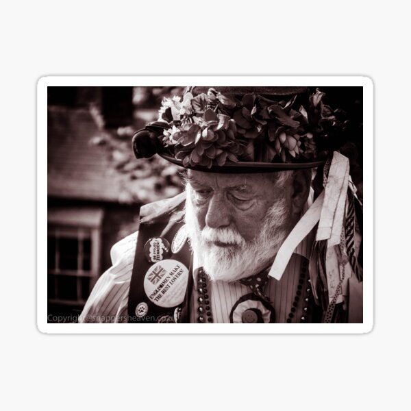 Item preview, Bearded Morris dancer  designed and sold by designbywhacky.