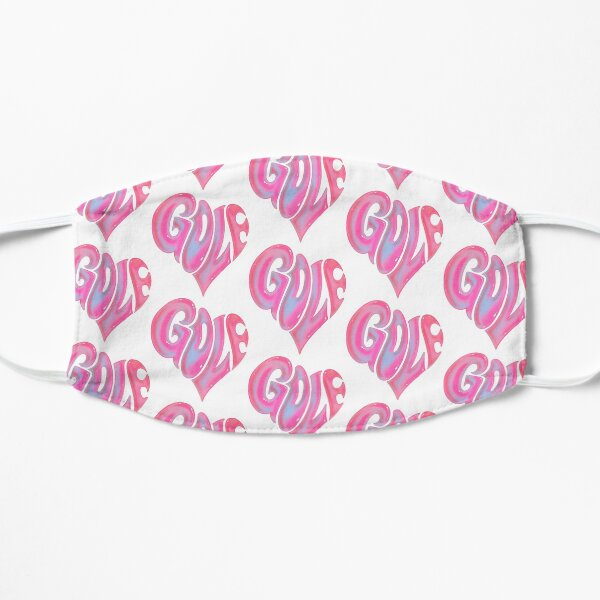 Pink Golf Wang Heart Logo Mask