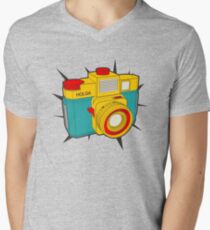 HOLGA COLOR Men's V-Neck T-Shirt