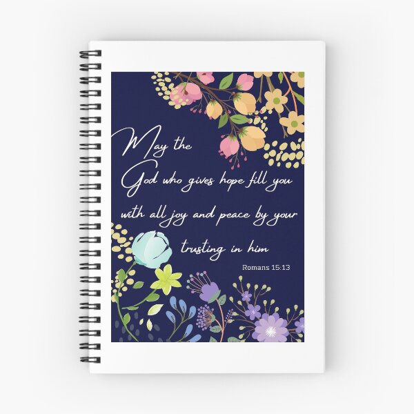 Item preview, Romans 15:13 May the God who gives hope fill you with all joy and peace designed and sold by JW  Cards, stickers and more.