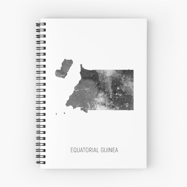 Item preview, Equatorial Guinea Watercolor Map designed and sold by ArtPrints.