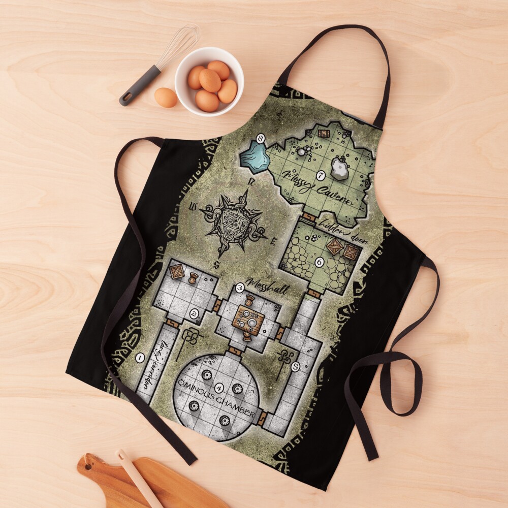 Pocket Dungeon Map Apron