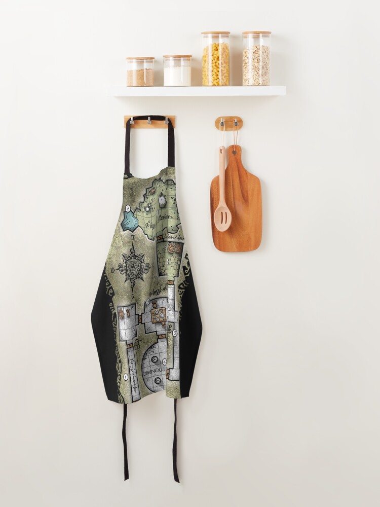 Alternate view of Pocket Dungeon Map Apron
