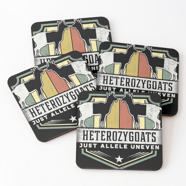 Item preview, Funny Genetics gift | Heterozygoats Just Allele Uneven desig graphic designed and sold by Lisbob.