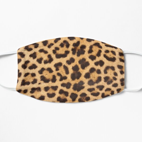 Leopard Skin Fce Flat Mask