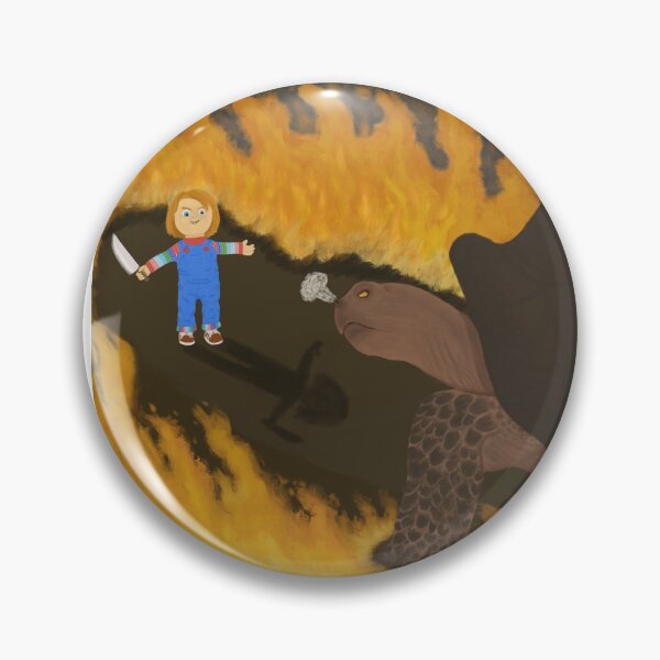 Item preview, Chucky vs. the Giant Tortoise designed and sold by Thoughtopsy.