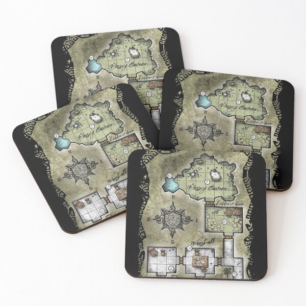 Item preview, Pocket Dungeon Map designed and sold by artlahdesigns.