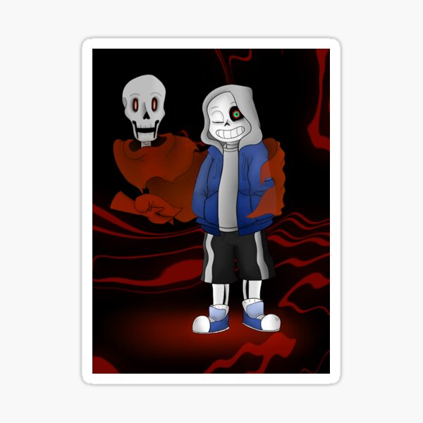 Sans And Papyrus Stickers Redbubble