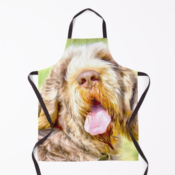 Item preview, Sunny summer day Spinone by heidiannemorris designed and sold by FOLK ART FUSION by heidiannemorris.