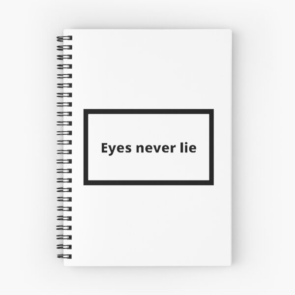Item preview, Eyes never lie designed and sold by Omeris.