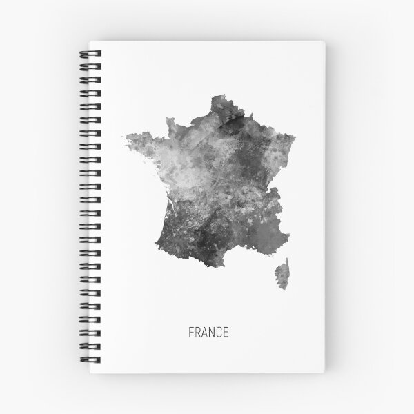 Item preview, France Watercolor Map designed and sold by ArtPrints.