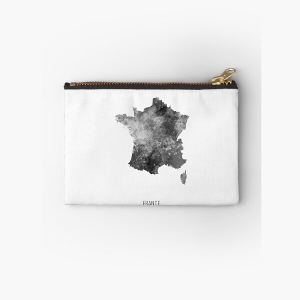 Aperçu de l'œuvre France Watercolor Map créée et vendue par ArtPrints.