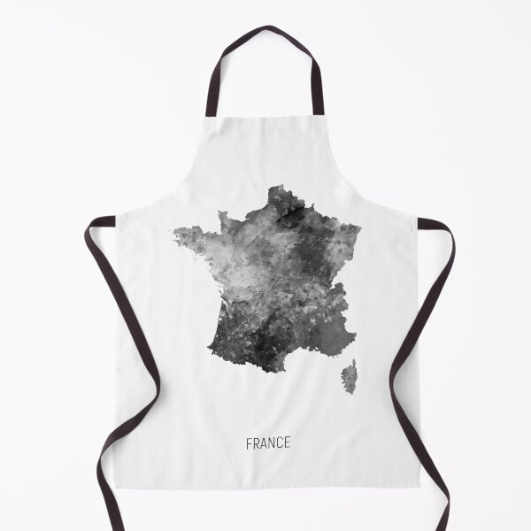 Item preview, France Watercolor Map designed and sold by ArtPrints.