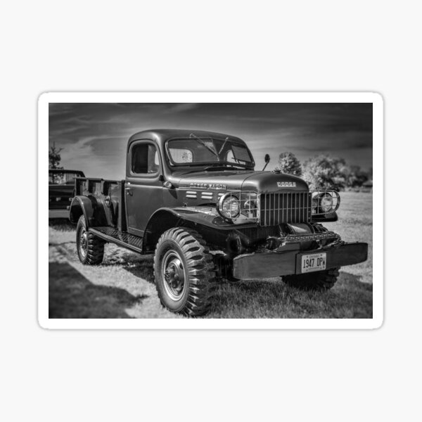 1947 Dodge Power Wagon Sticker
