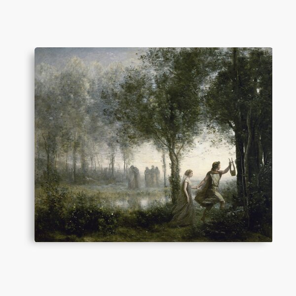 Item preview, Camille Corot - Orpheus Leading Eurydice From The Underworld designed and sold by artcenter.