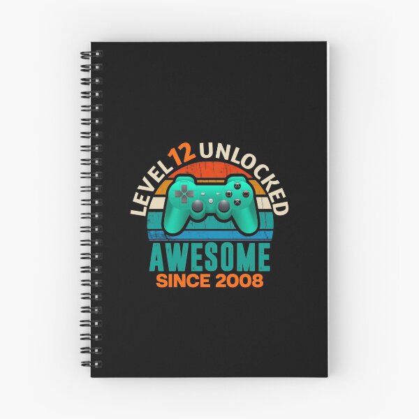 Item preview, Level 12 unlocked awesome since 2008 designed and sold by TopDesignArt.
