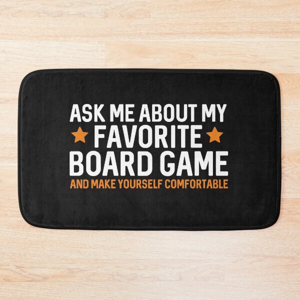 Item preview, Ask me about my Favorite Board Game, cool tabletop games lover gift design designed and sold by Blackmode.