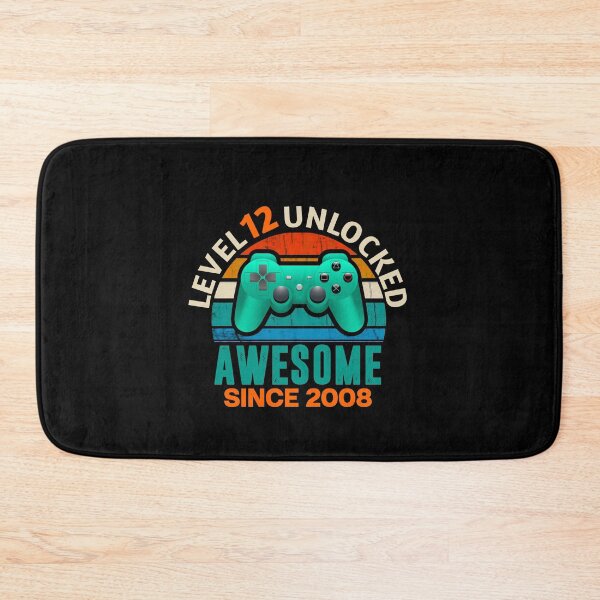 Item preview, Level 12 unlocked awesome since 2008 designed and sold by TopDesignArt.