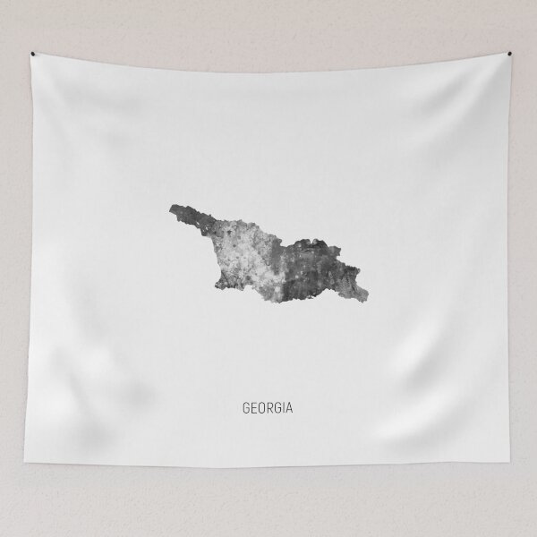 Item preview, Georgia Watercolor Map designed and sold by ArtPrints.