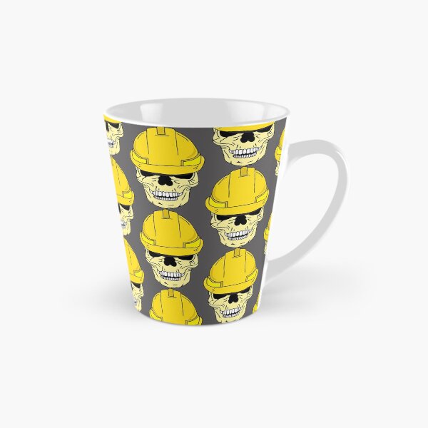 Item preview, Skull Wearing Construction Helmet designed and sold by HotHibiscus.