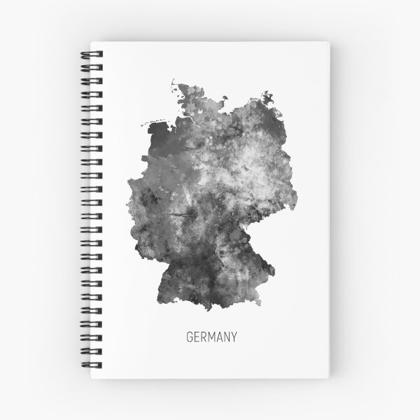 Item preview, Germany Watercolor Map designed and sold by ArtPrints.