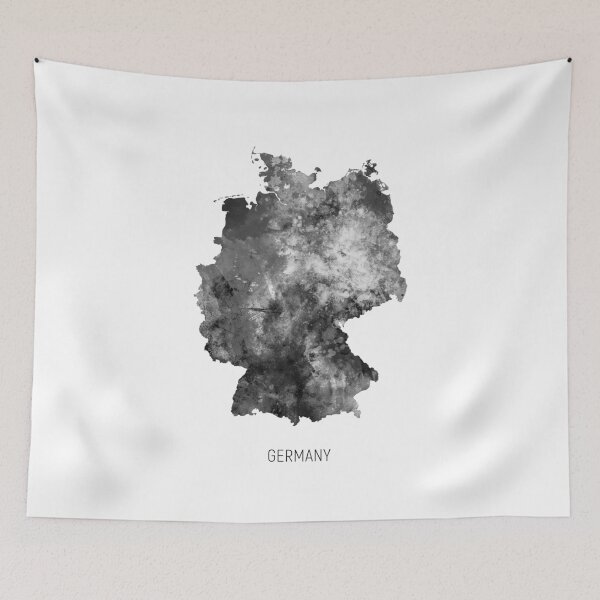 Item preview, Germany Watercolor Map designed and sold by ArtPrints.