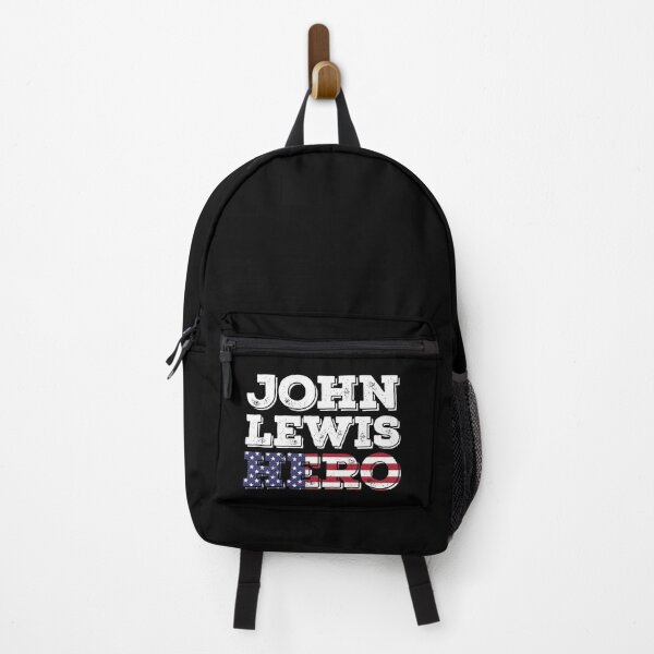 Item preview, John Lewis Hero American Flag designed and sold by SchlossInspire.